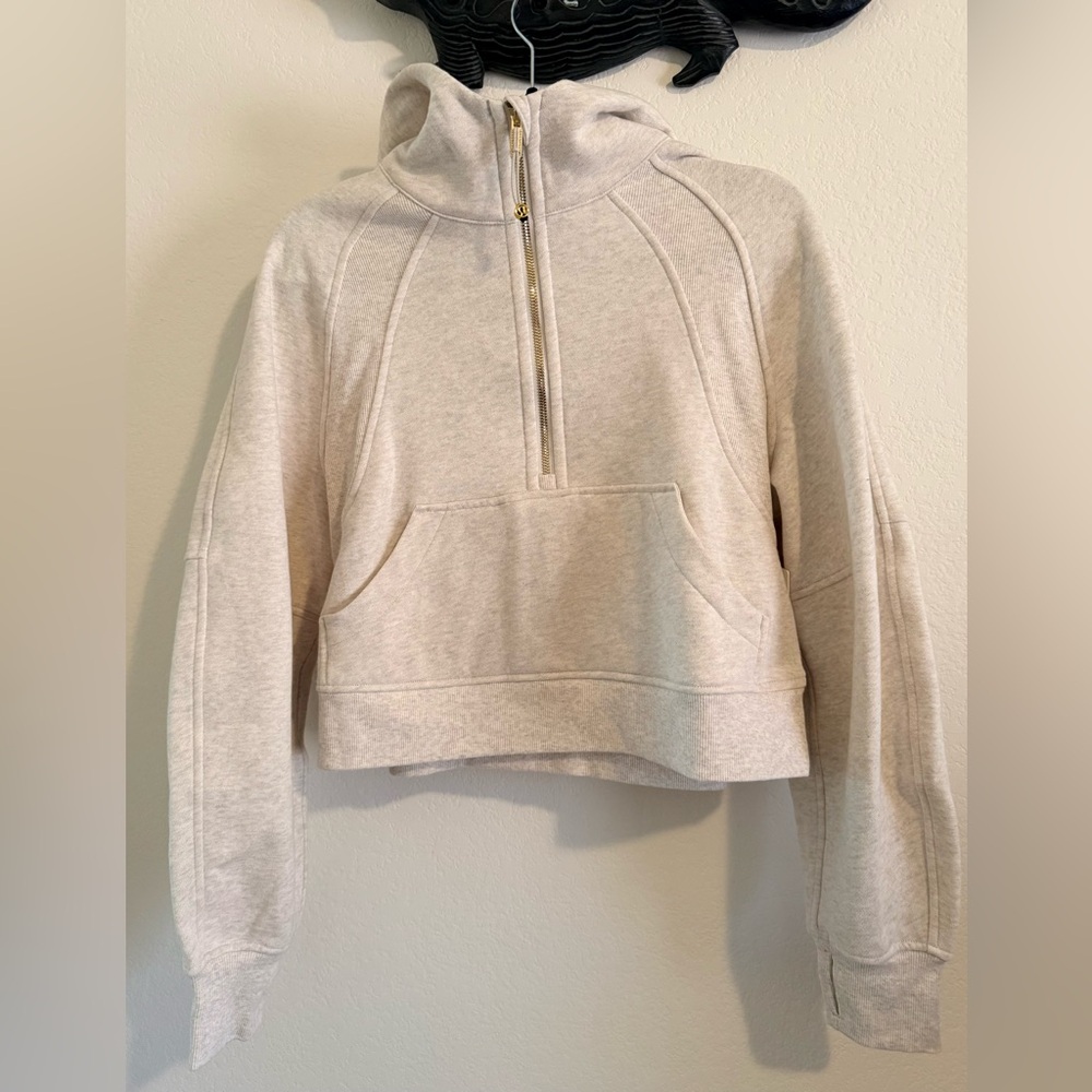 Lululemon Scuba Oversized Half-Zip Hoodie, Size XS/S - Picture 3 of 10